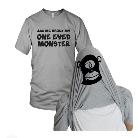 Monster short sleeve graphic Tee, L - Picture 1 of 2